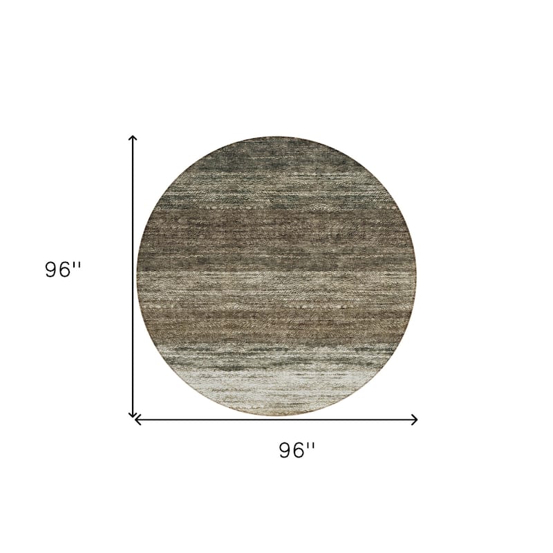 HomeRoots Ombre Transitional Rectangle Outdoor Rug
