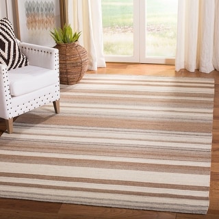 SAFAVIEH Handmade Flatweave Dhurries Valorie Modern Moroccan Wool Rug