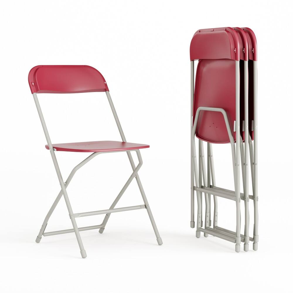 Plastic Folding Chair - 650LB Weight Capacity - Event Chair - 17.5"W x 18"D x 31.5"H