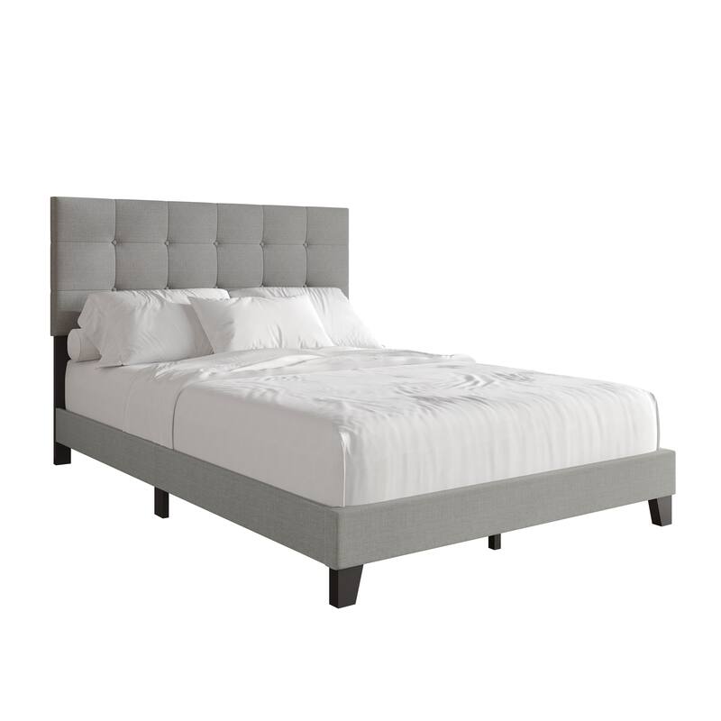 CraftPorch Contemporary Tufted Bed