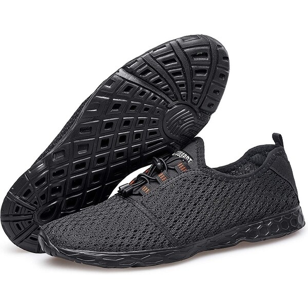 DOUSSPRT Men's Water Shoes Quick Drying Sports Aqua Shoes - Overstock ...