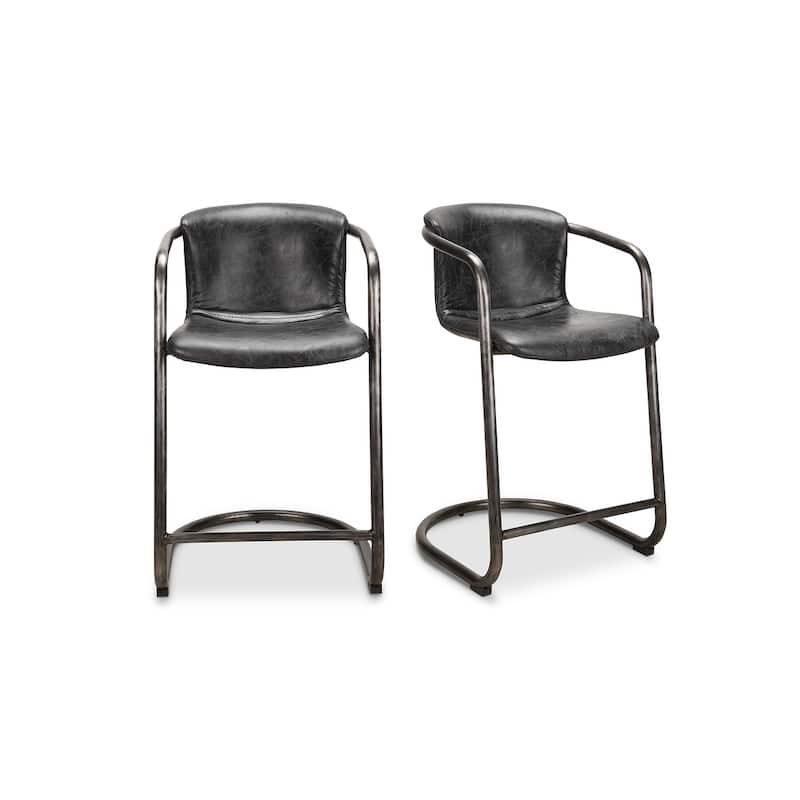 Aurelle Home Industrial Counter Stools (Set of 2)