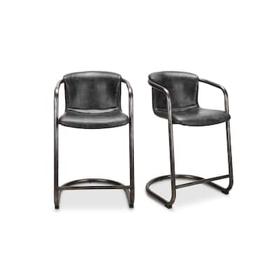 Aurelle Home Industrial Counter Stools (Set of 2)