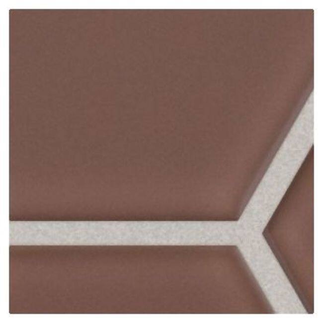 Shaw 448TS Ascendant - 9" x 11" Wall Mosaic Tile - Glass Visual - Sold - Timeworn Terracotta