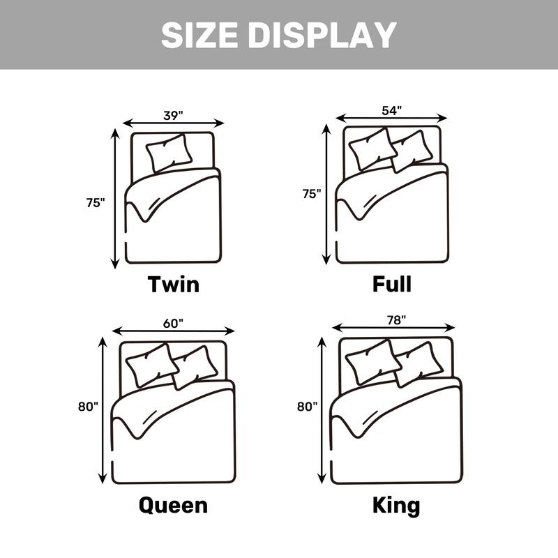 3"& 4" Ultra Thickness Fitted Down Alternative Fiber Mattress Topper with Elastic Deep Strape