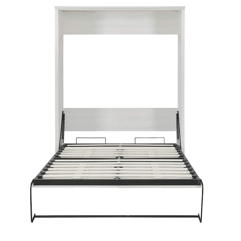 Murphy Wall Bed Cabinet Space-Saving Bed by Harper&Bright Designs