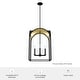 preview thumbnail 5 of 7, Hunter 18" Dukestown 4-Light Pendant - Kitchen Island, Dining Room, Entry - Industrial, Contemporary, Transitional