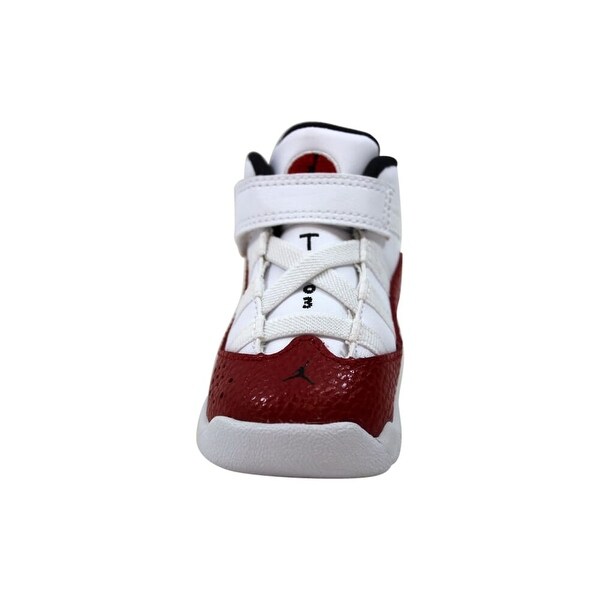 jordan 6 rings red toddler