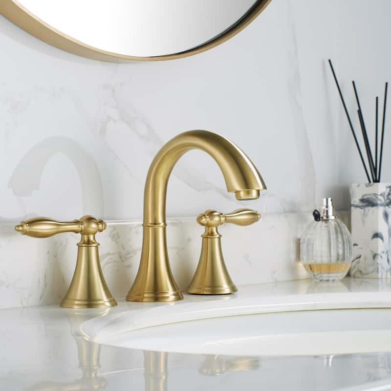 Florence Two-Handle 8-Inch Widespread Bathroom Faucet