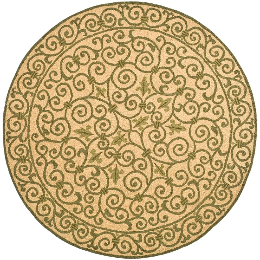 SAFAVIEH Hand-hooked Chelsea Joba Country Oriental Wool Rug