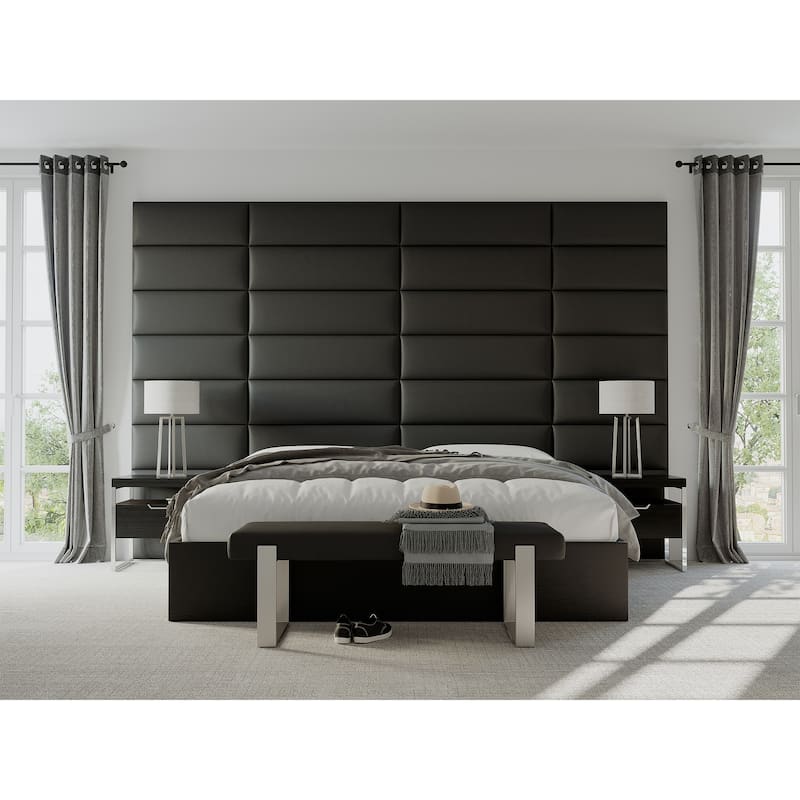 Vant Upholstered Bed Bench - Velvet Sand Storm