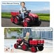 preview thumbnail 10 of 11, 12V Kids Ride On Tractor with Trailer, Battery Powered Electric Vehicles Toy