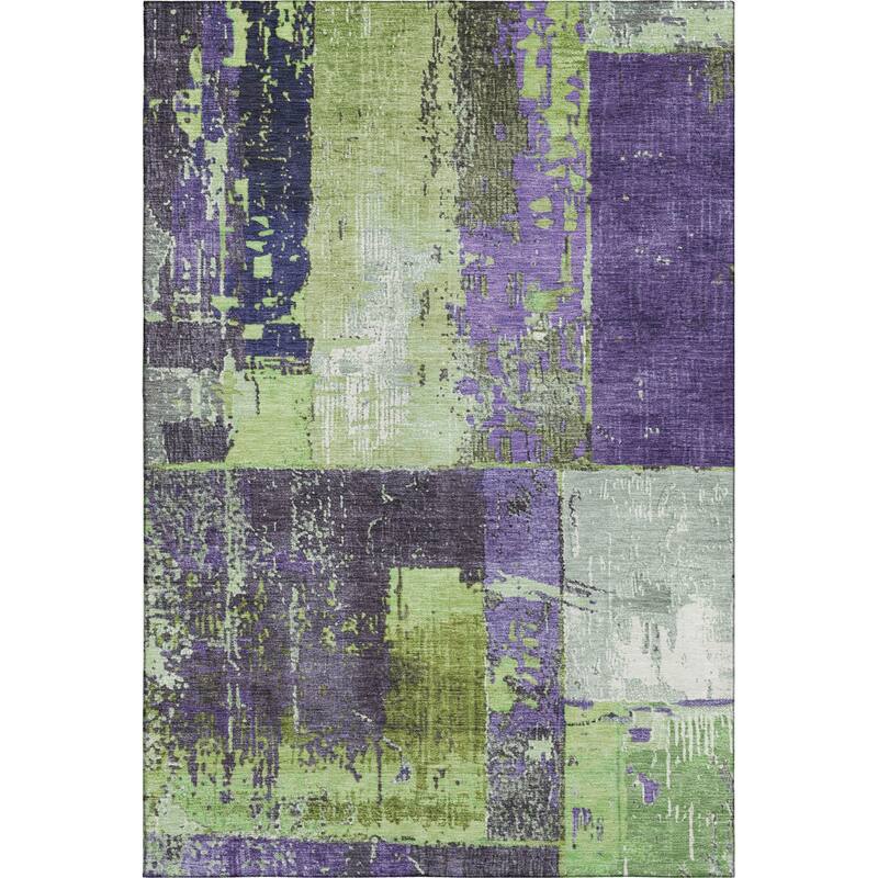 Premium Washable Super Soft Contemporary Geo Mayfield Rug