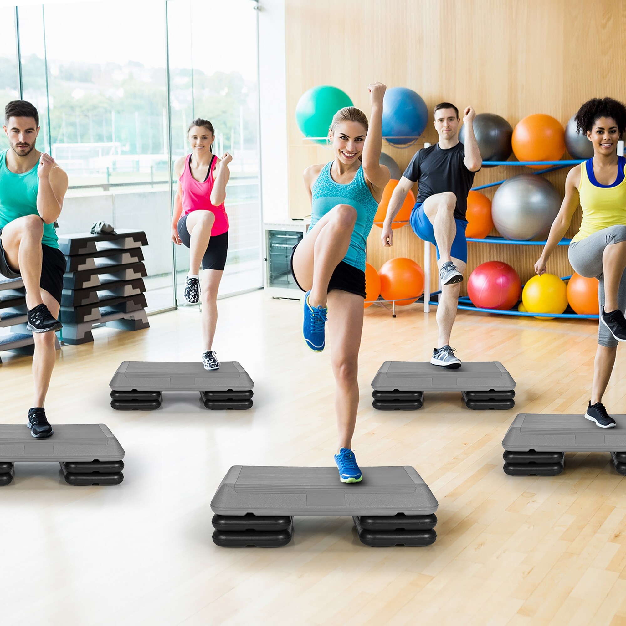 Costway 29 Adjustable Workout Fitness Aerobic Stepper Exercise See details Bed Bath Beyond 35386632