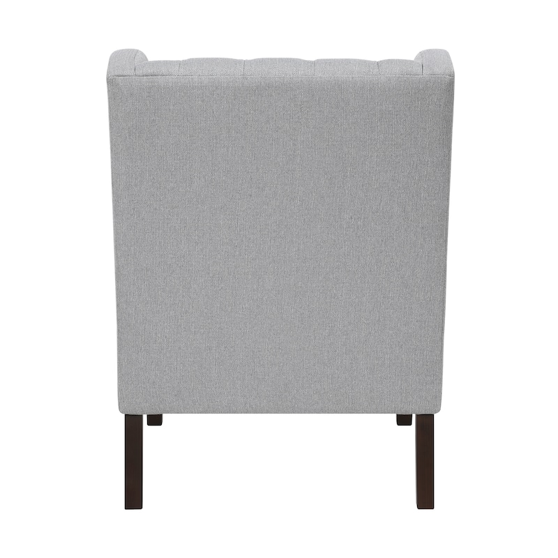 Haven 29" Textured Accent Chair - Button-tufted Chair Back