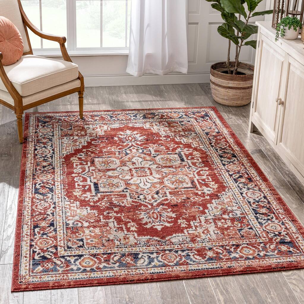 Well Woven Topkapi Novara Vintage Persian Oriental Area Rug