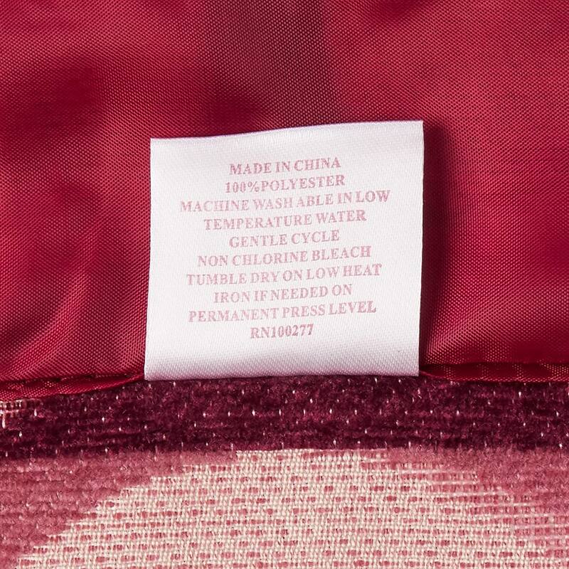 Violet Linen Chenille Circle Spots Pattern, Polyester Chenille Jacquard, 60" x 15", Straight, Rod Pocket Curtain Valance