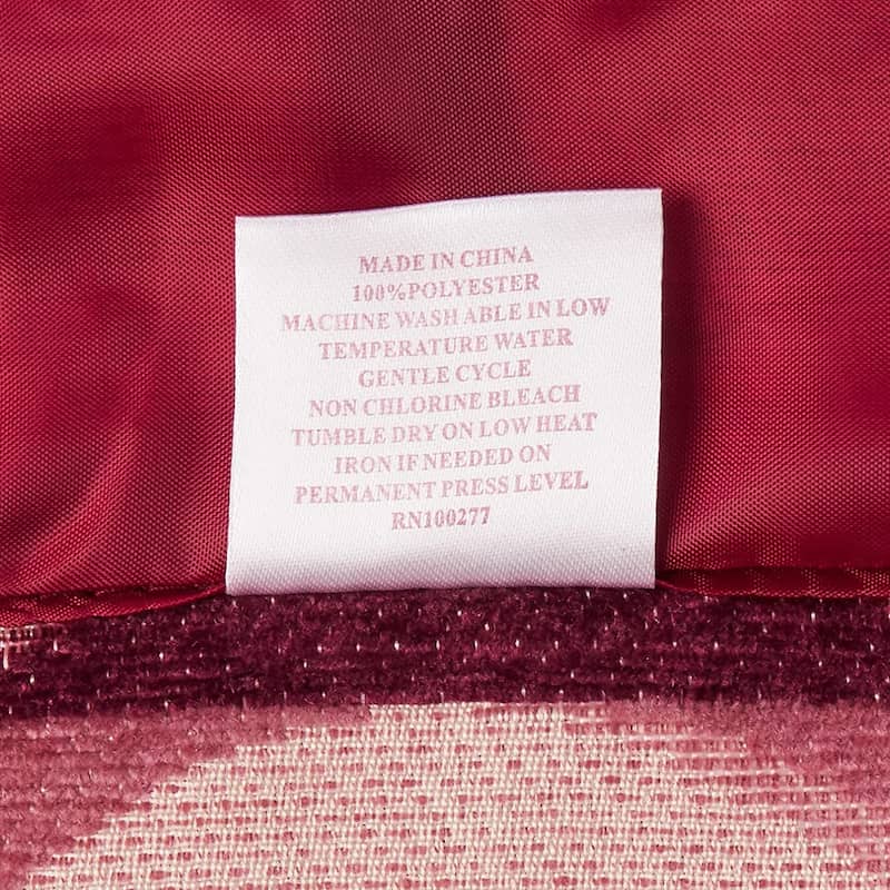 Violet Linen Deluxe Chenille Jacquard Circle's design, 60" x 15", Straight, Rod Pocket Curtain Valance