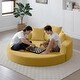 preview thumbnail 49 of 64, Convertible Sofa Bed, Multi-Functional Futon Lounge Sofa