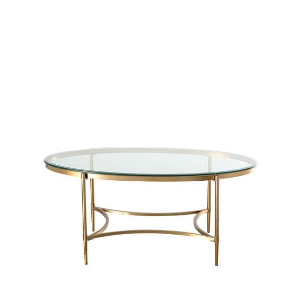 Featured image of post Contemporary Oval Glass Coffee Table - Anchor the living room with a modern coffee table.