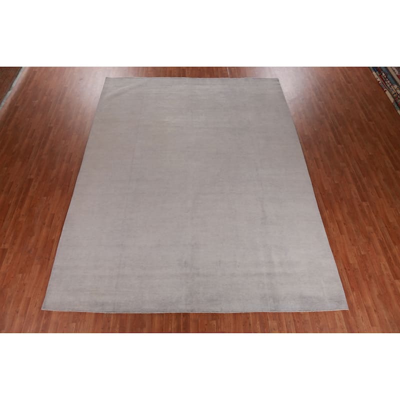 Vegetable Dye Gabbeh Persian Area Rug Handmade Wool Carpet - 10'0" x 12'10"