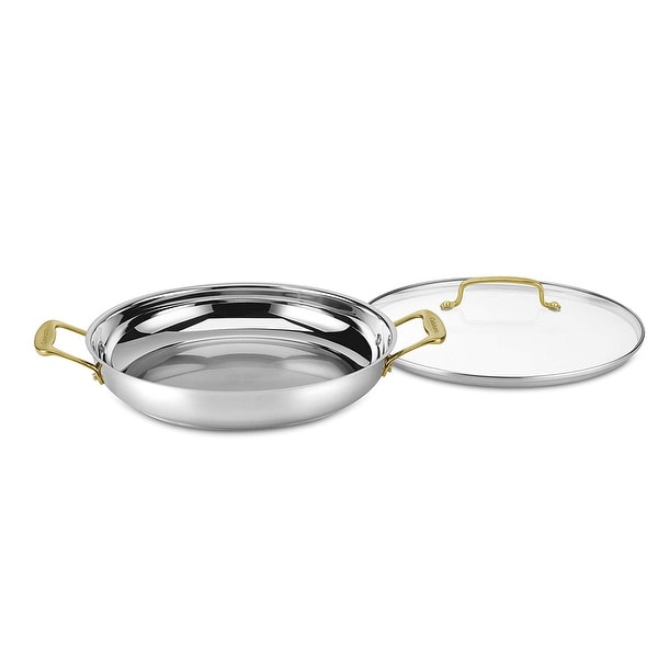 Cuisinart C7M25-30DGD Mineral Collection 12-Inch Everyday Pan, Stainless Steel. Opens flyout.