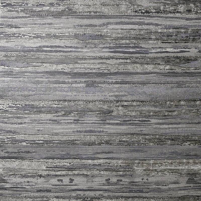 Arthouse Philomena Pewter Striated Wallpaper