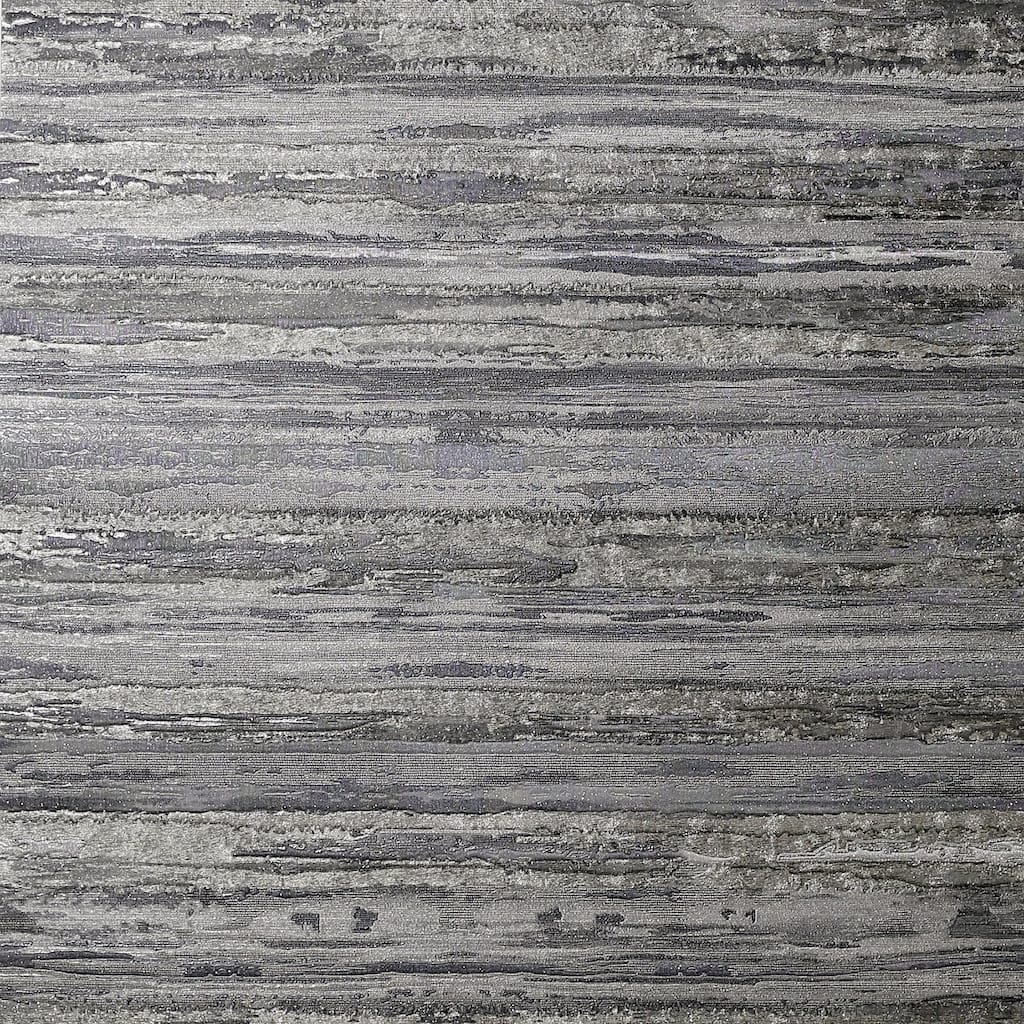 Arthouse Philomena Pewter Striated Wallpaper