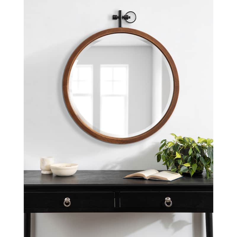 Kate and Laurel Hogan Decorative Framed Wall Mirror - 24x28