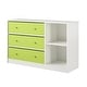 preview thumbnail 13 of 14, Ameriwood Home Mya Park Wide Dresser with 3 Fabric Bins