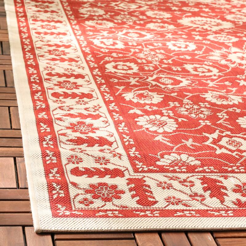 SAFAVIEH Courtyard Felicitas Indoor/ Outdoor Waterproof Patio Backyard Rug