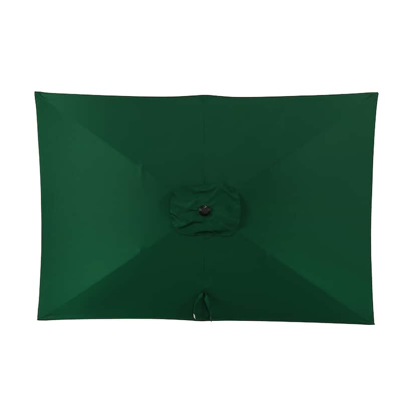 Island Umbrella Bimini Rectangular Market Umbrella Canopy
