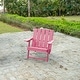 preview thumbnail 75 of 172, Shoreline Fully Assembled All-Weather HDPE Outdoor Folding Modern Adirondack Chair