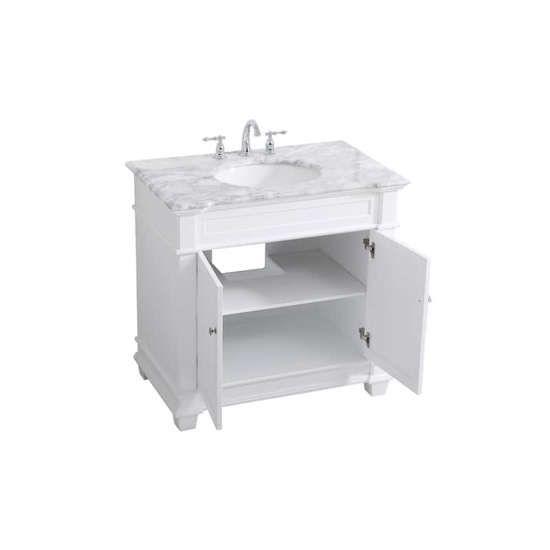Magnolia 30 - 42 Inch Single Bathroom Vanity