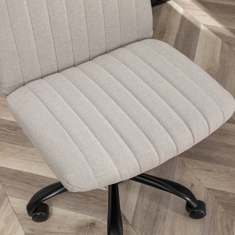 Swivel Office Chair with 360 Swivel Armchair and Gold Base,for Living Room, Bedroom