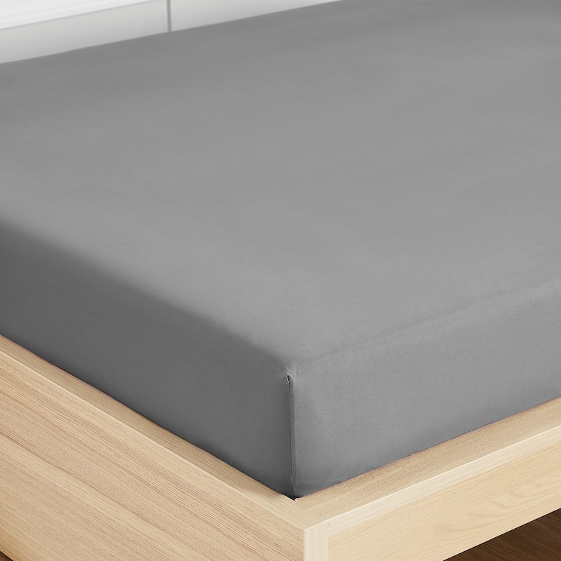 Sweet Home Collection 1500 Series Microfiber Fitted Sheet