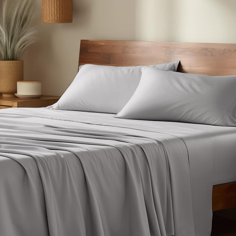 Bare Home Rayon from Bamboo Sheet Set - Deep Pocket - Breathable