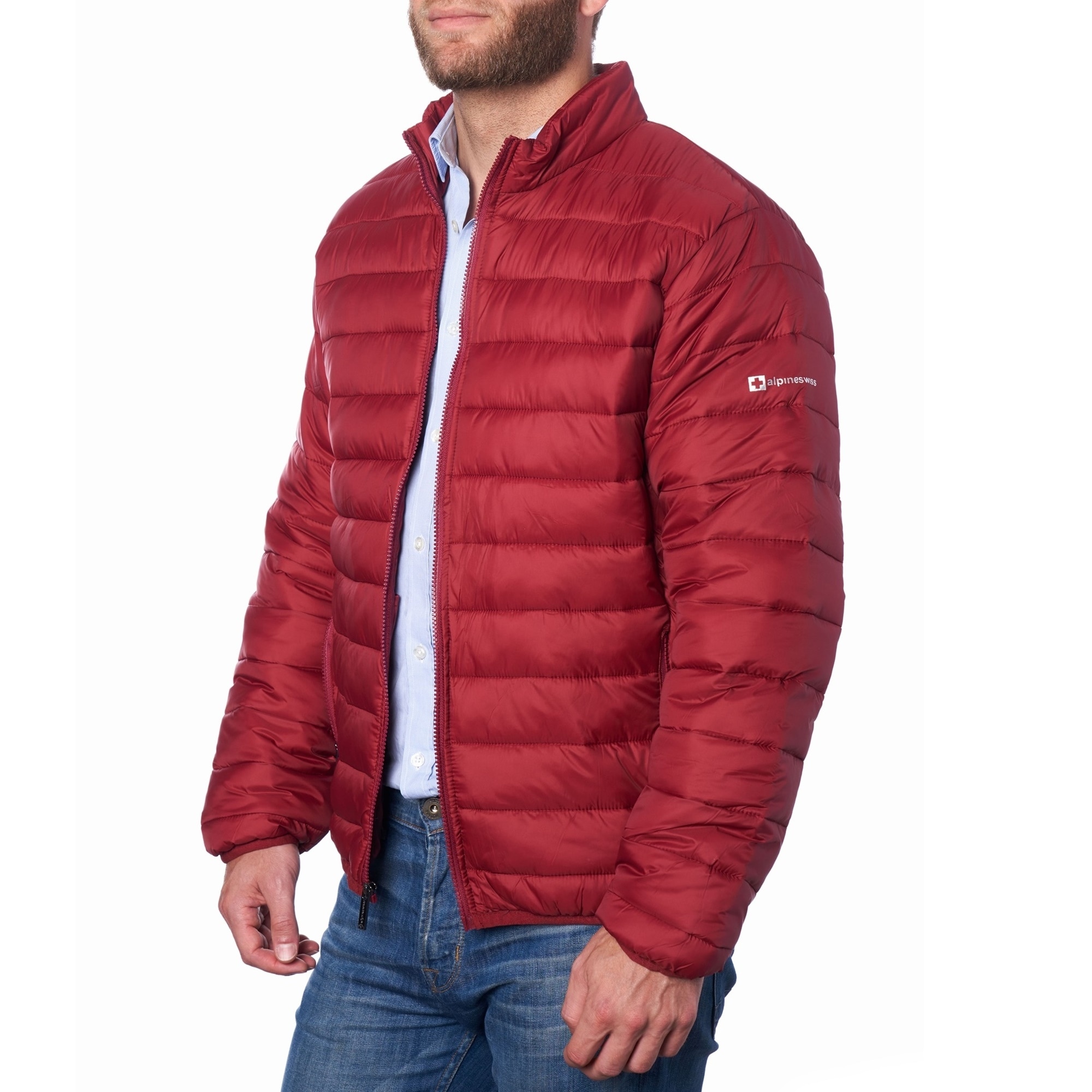 alpine swiss down jacket