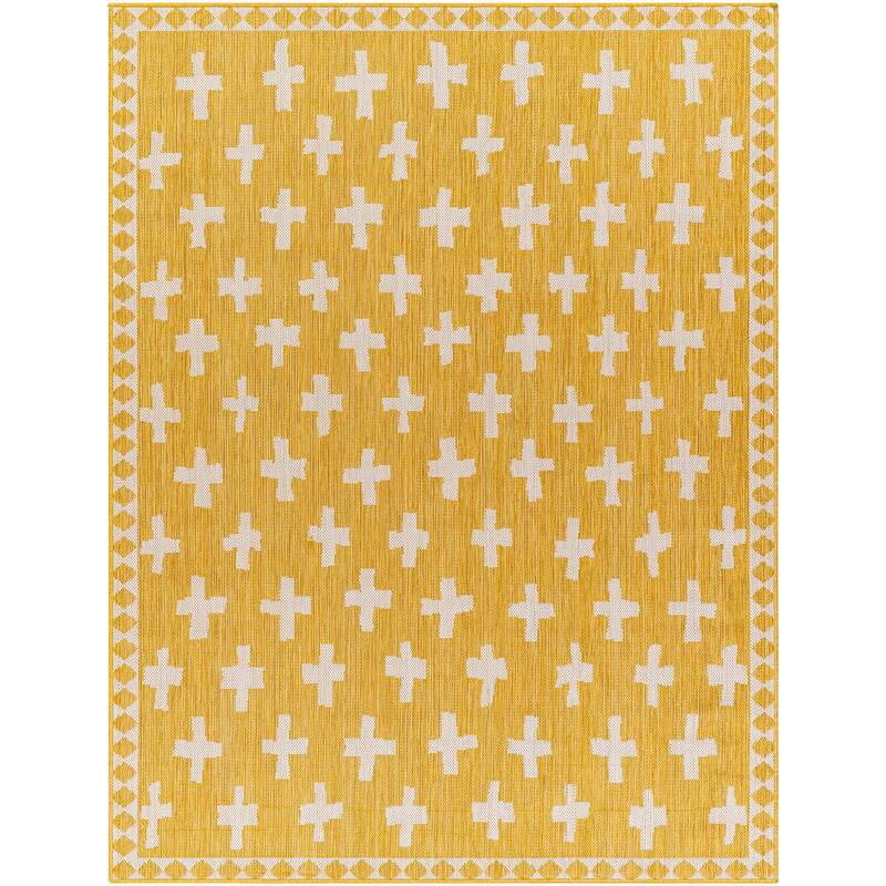 Livabliss Boronia Indoor/ Outdoor Mod Geometric Area Rug