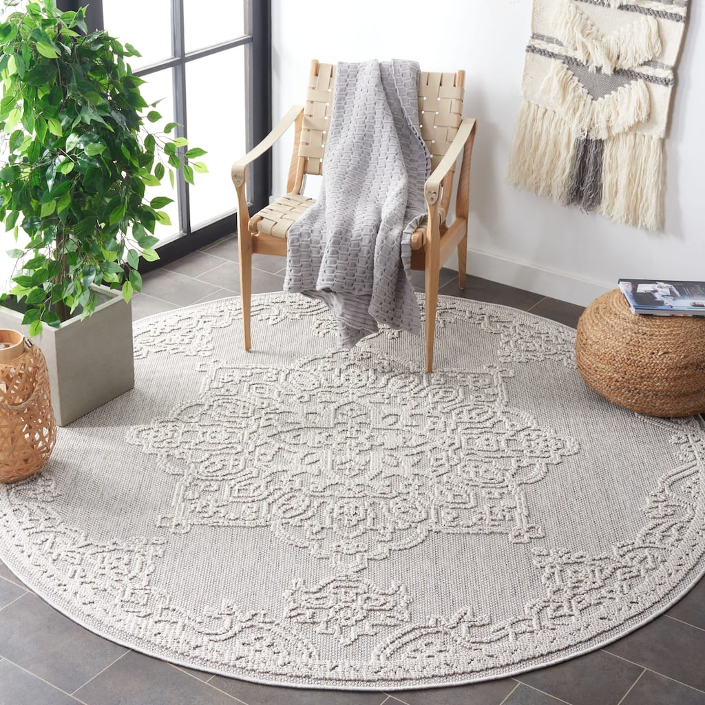 SAFAVIEH Global Venerica Indoor/Outdoor Waterproof Patio Backyard Rug