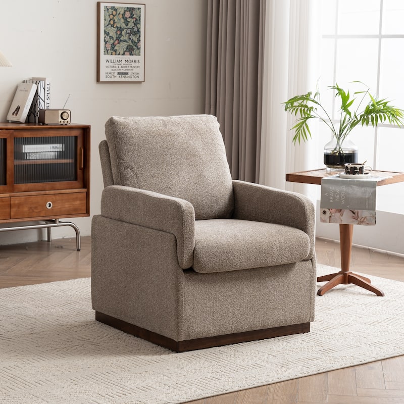 Accent Chair, Oversized Armchair, Modern Comfy Reading Chair