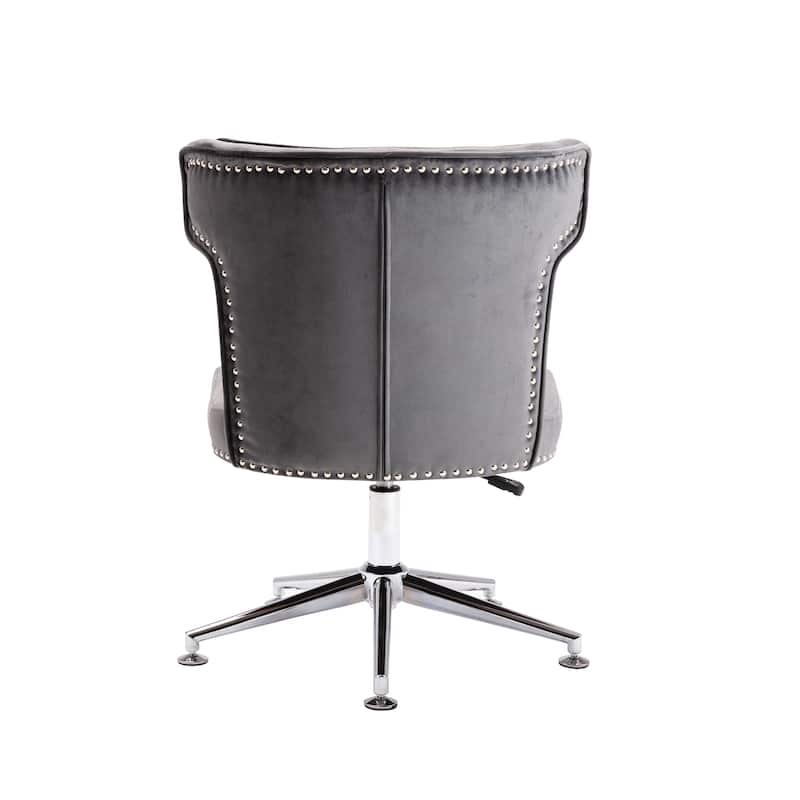 Porthos Home Cole Ergonomic Office Chair, Casters and Footers Both Included