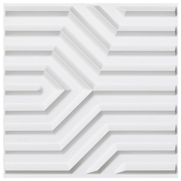 Shop Art3d 3d Wall Panels Pvc Geometric Design 32 Sq Ft