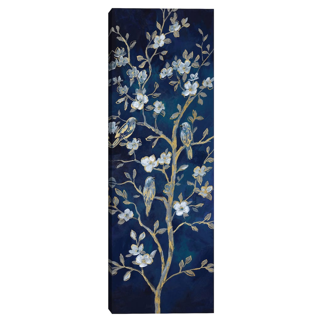 Indigo Spring I Canvas Art Print