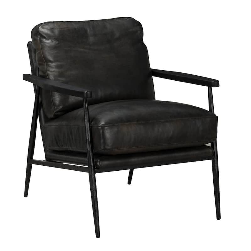 Classic Home Arnold Leather Club Chair