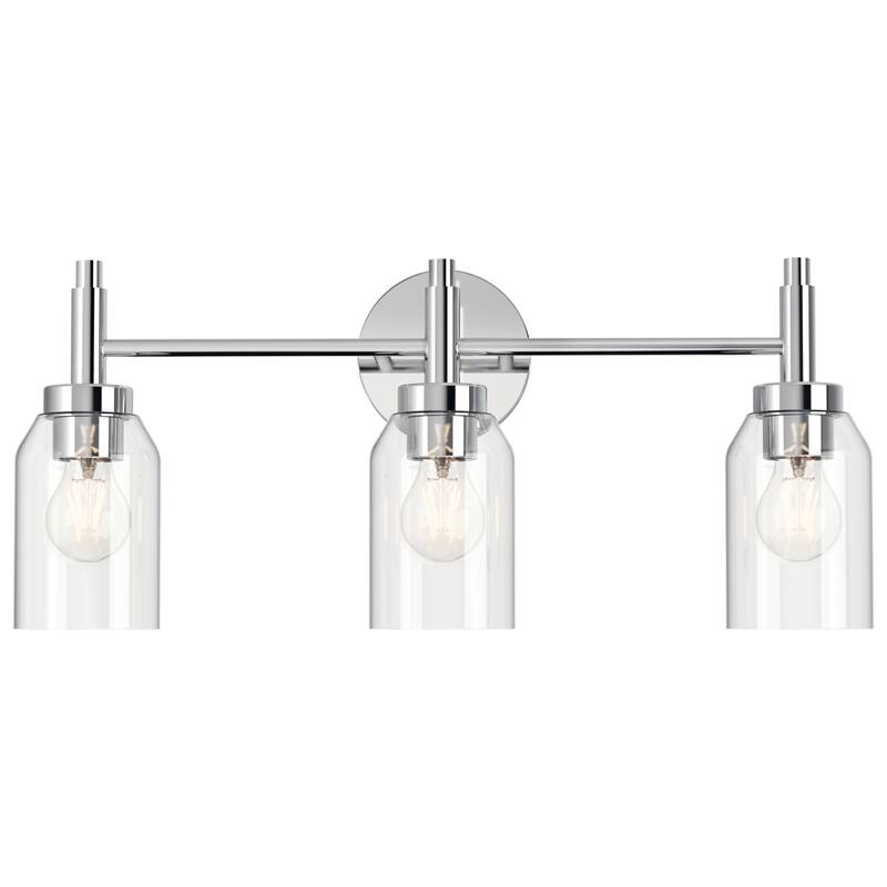 Kichler Lighting Madden Bathroom Vanity Light with Clear Glass