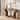 55" Solid Wood Entryway Console Table with Wave-Shaped Base