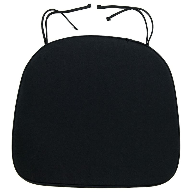 Memory Foam 15" U-Shaped Indoor Outdoor Dining Chair Pad Cushion for Kitchen Patio Garden (Set of 1, 2, 4 or 8)