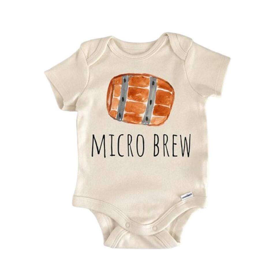 Beer Ipa Brew Hops - Baby Boy Girl Clothes Infant Bodysuit Funny Cute Newborn