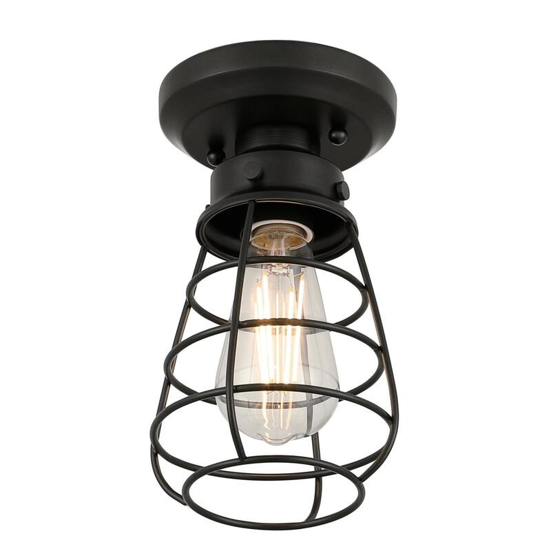 Westinghouse 6130700 Bandera 5" Wide Semi-Flush Ceiling Fixture